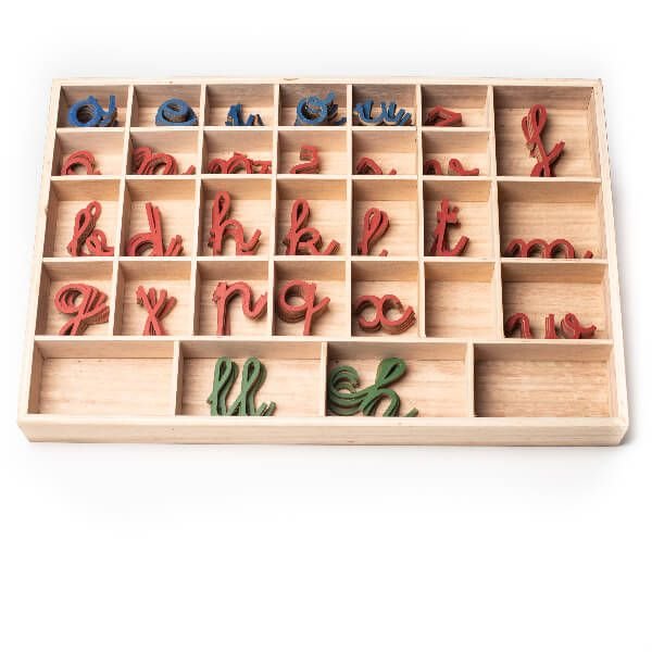 Alfabeto Móvil en Minúsculas Montessori 2 Alfabeto Móvil en Minúsculas Montessori - Imagen 2