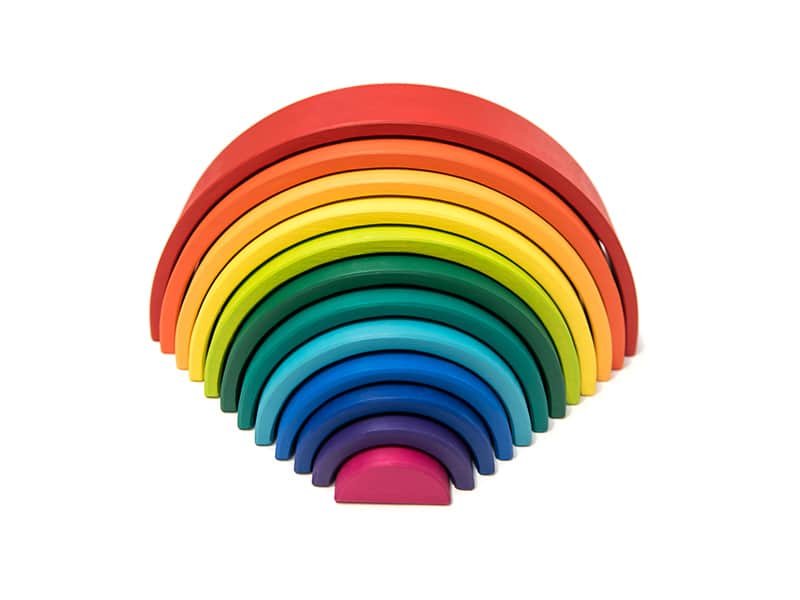 Arcoiris de Madera Waldorf 1 Arcoíris de madera waldorf